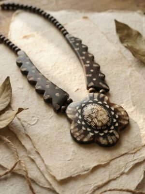 10 Boheva Noir Bloom Necklace
