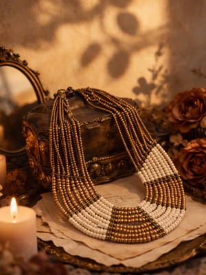 The Ivory Gold Dynasty Necklace